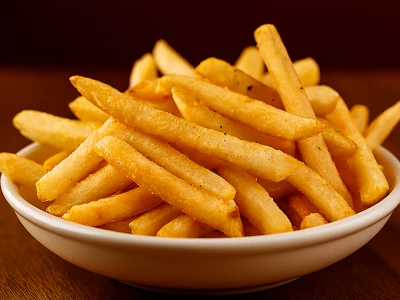 Batata Frita - Demostração - Hamburgueria