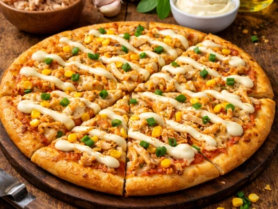 Frango com Catupiry - Demostração - Hamburgueria